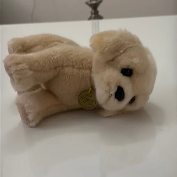 Aurora Myoni Tots 10” Golden Lab Plush Puppy - Picture 10 of 11